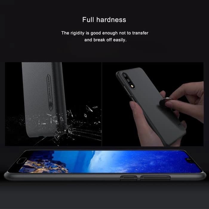 HUAWEI P20 NILLKIN HARDCASE FROSTED SHIELD ORIGINAL HARDCASE COLOR BLACK