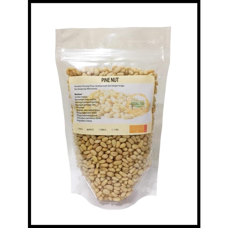 

DISKON TERBATAS !!! PINE NUT 250 GR TERLARIS