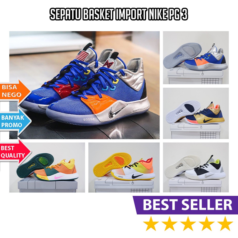 Sepatu Basket Nike / Sneakers Nike / Sepatu Basket Paul George PG 3