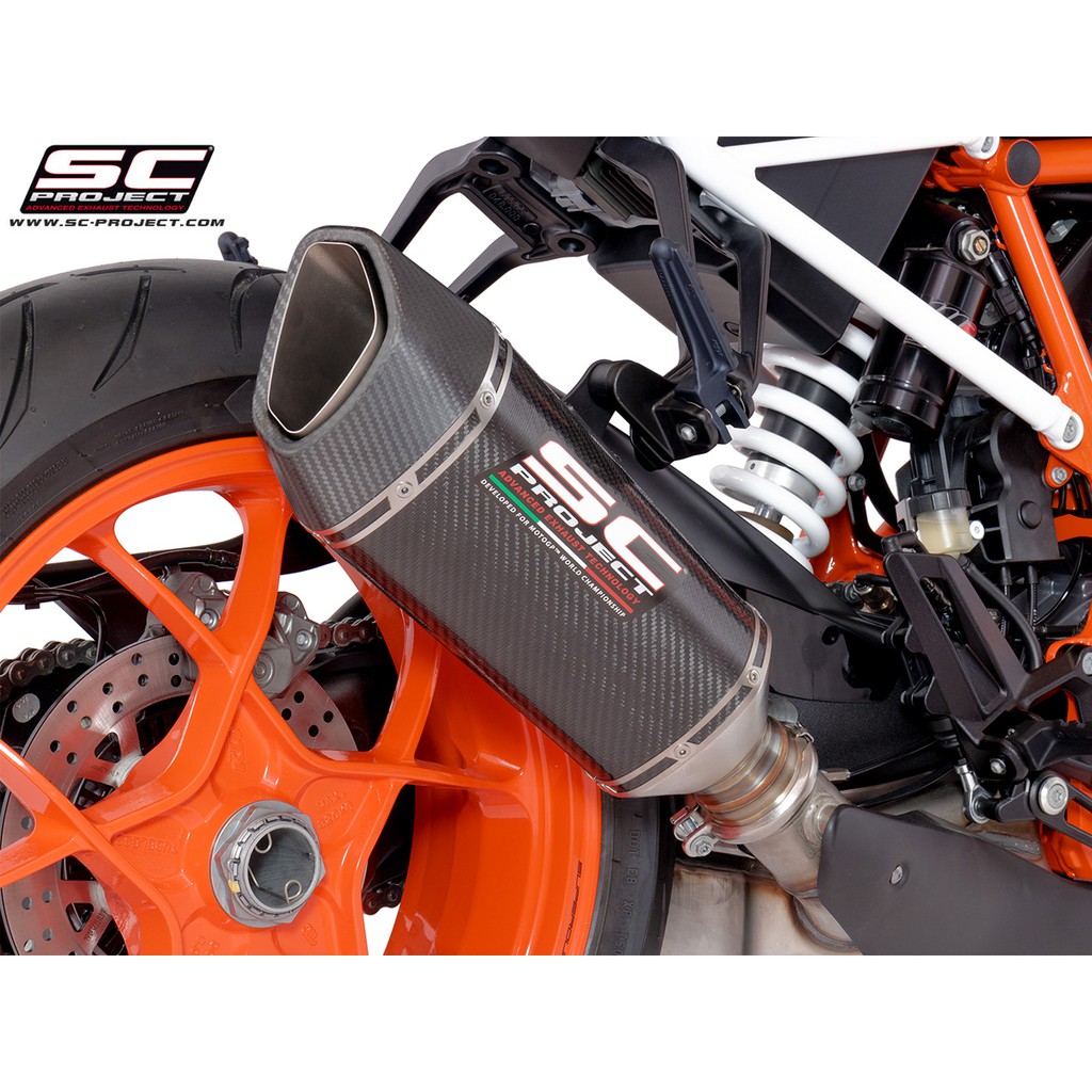 Knalpot KTM Superduke 1290R 2017-2018 SC Project SC1-R Carbon Ori Itali