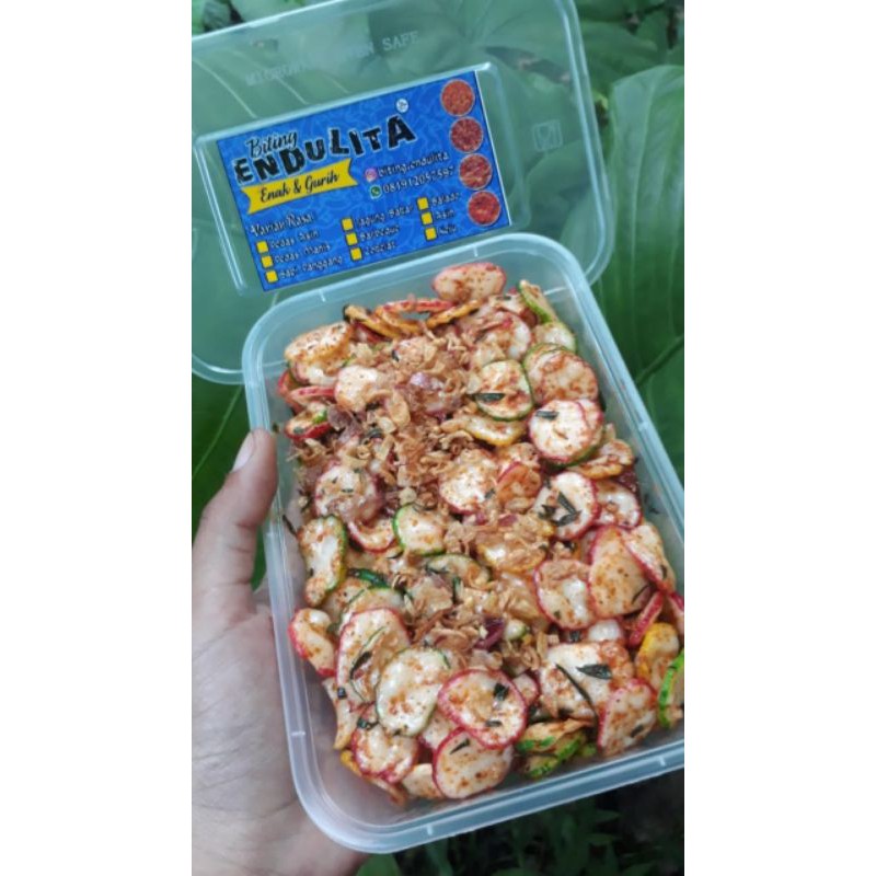 

SEBLAK KERING PEDAS DAUN JERUK KEMASAN BOX