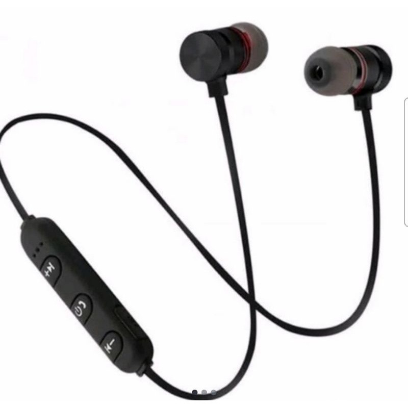 Hf Handsfree Headset Bluetooth Sport Magnetic