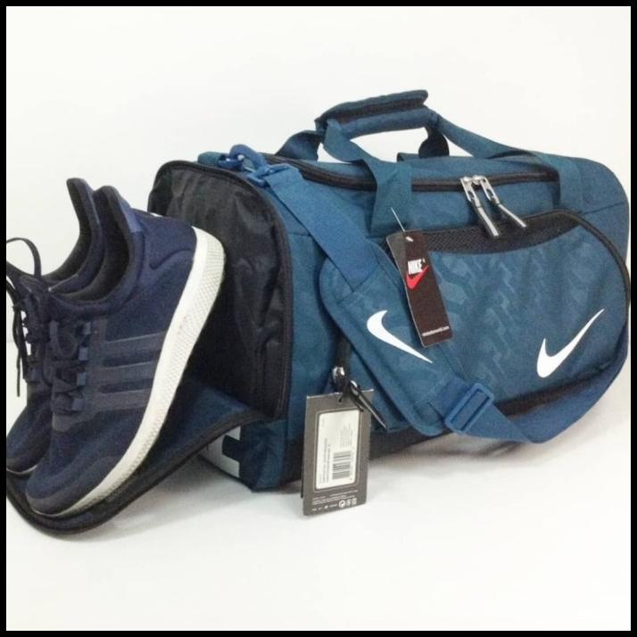 force welch | Tas Nike tas pakaian olaraga travel bag nike tas olaraga corak grey