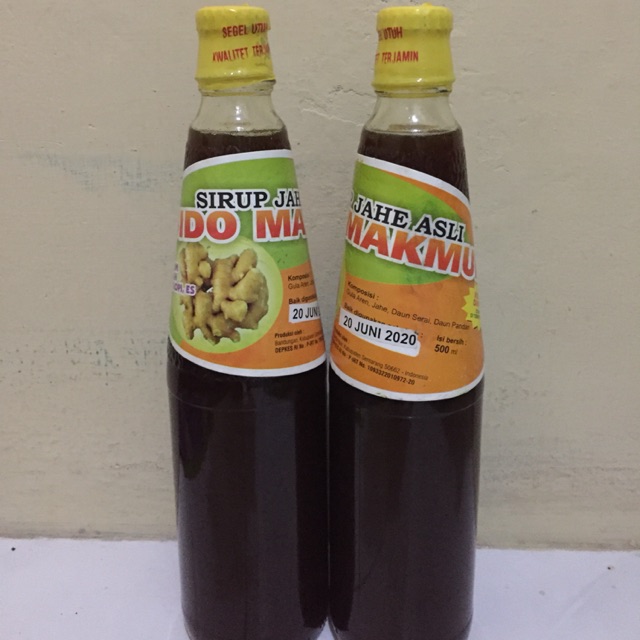SIRUP JAHE ASLI KHAS SUMOWONO SEMARANG