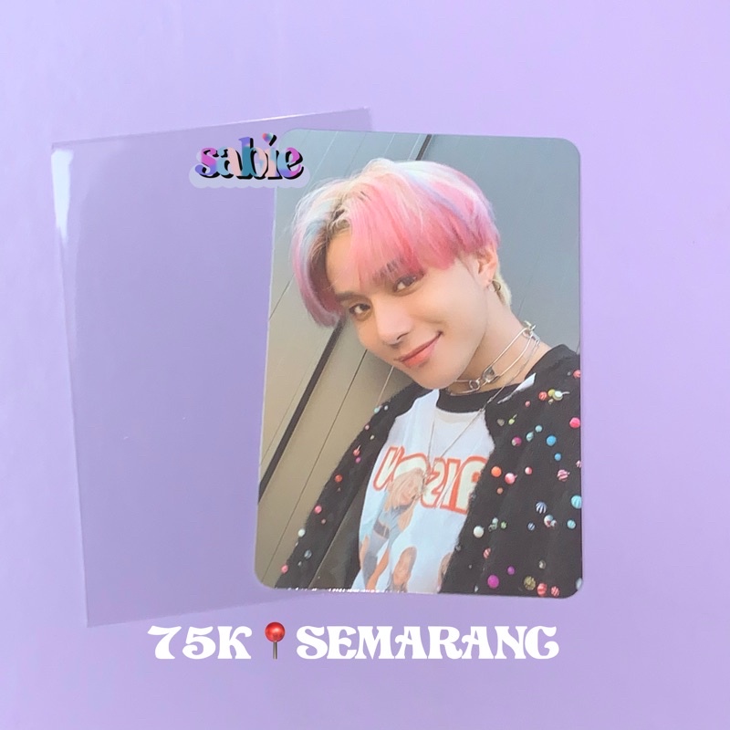 PC Photocard Jungwoo NCT Jewel Case