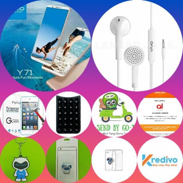 HP VIVO Y71 RAM 2GB / ROM 16 GB GARANSI RESMI VIVO INDONESIA