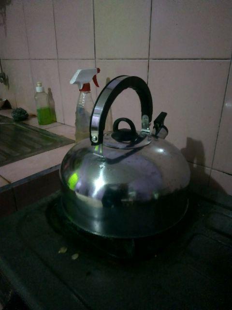 Teko Masak Pluit Kettle Stainless Fleco 3l 4l 5l [ Wajib Order Bubble ]