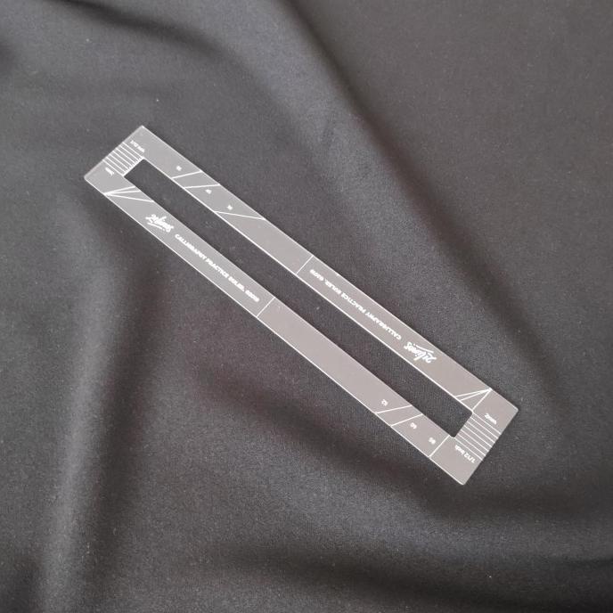 

Office & Stationery | Alat Tulis | Calligraphy Practice Ruler - Penggaris Untuk Latihan Kaligrafi | Best Seller