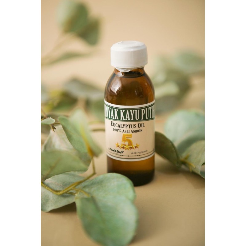 Bintang lima Minyak kayu putih 100% asli Ambon Eucalyptus oil 100ml