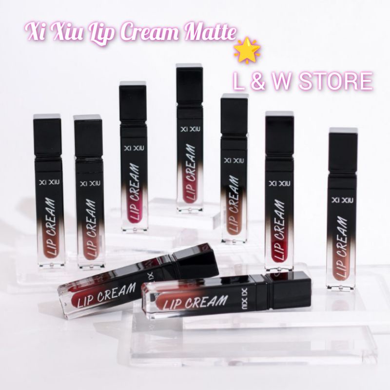 XI XIU DIVINE LIP CREAM MATTE/Lip Cream XiXiu Matte/BPOM