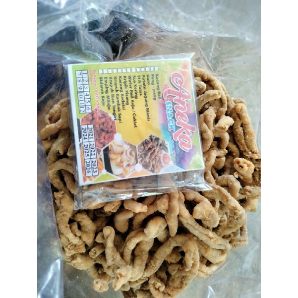 

keripik usus renyah