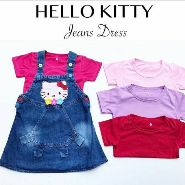 hello kitty overall dress