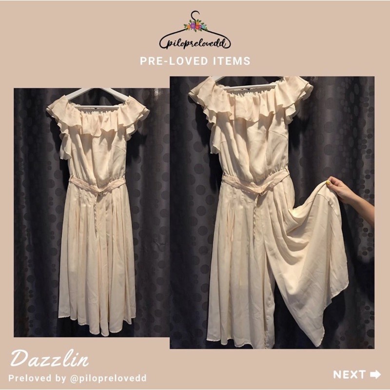 Preloved Dazzlin Jumpsuit ORIGINAL