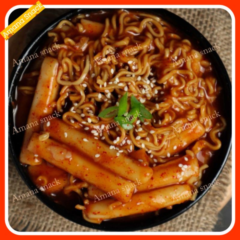 Jual Topokki Ramyeon Rabokki Makanan Tteokbokki Camilan Khas Korea Jajanan Tradisional Asli 