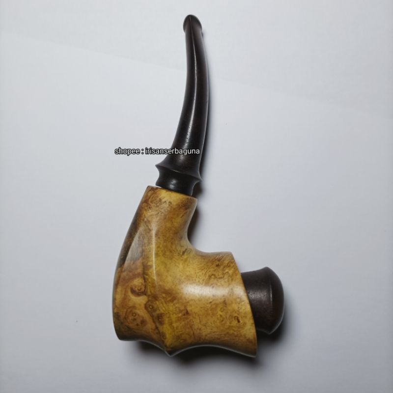 Pipa Cangklong Kayu Amboyna 4.0