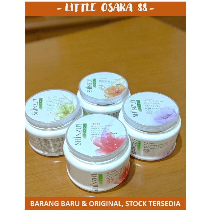 Lulur Shinzui Body Scrub 200 gr