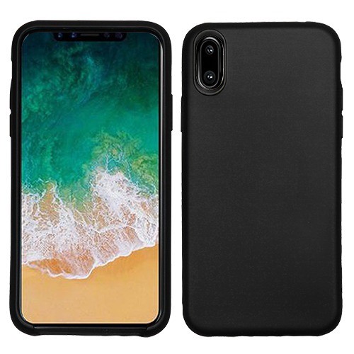 Case Apple Iphone 5 5G 5S 5SE 6G 6S 6 plus 6s+ 7 8 7plus X Silicon Softcase Jelly Slim Matte Black