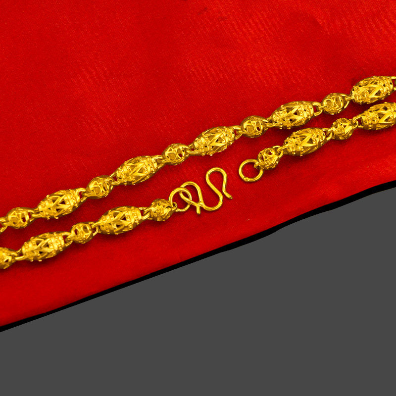 Kalung Rantai Emas Asli Kadar 375 Panjang 60Cm Tebal 7Mm Berat 47G Untuk Pria