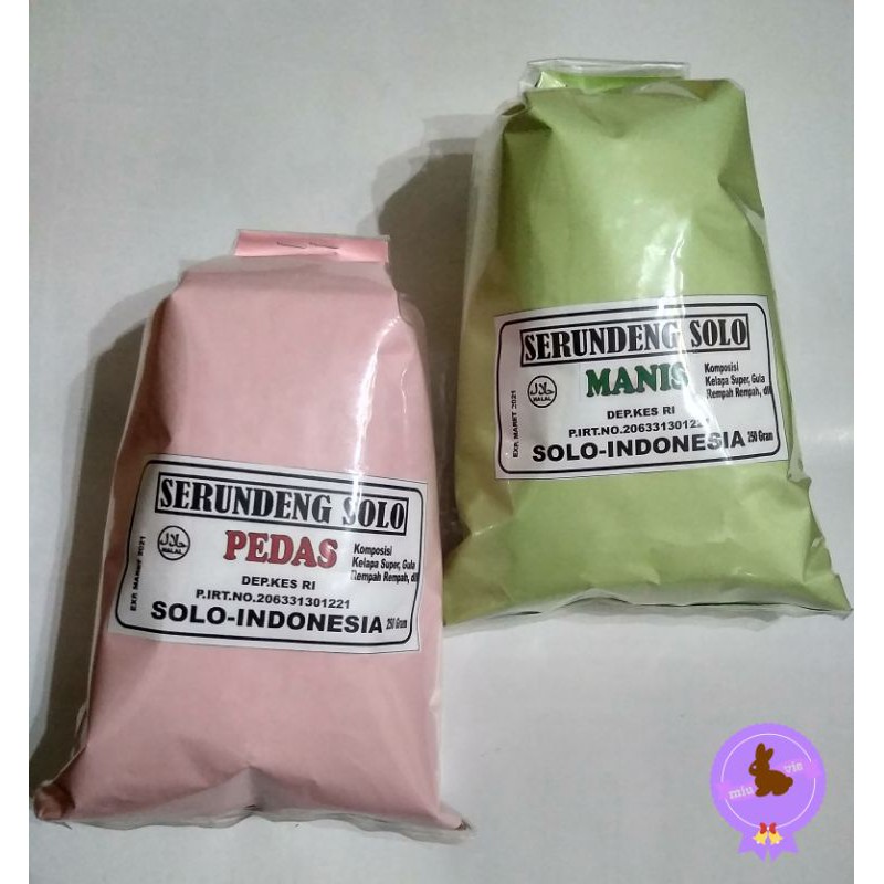 

Serundeng Solo Manis & Pedas 250 gr