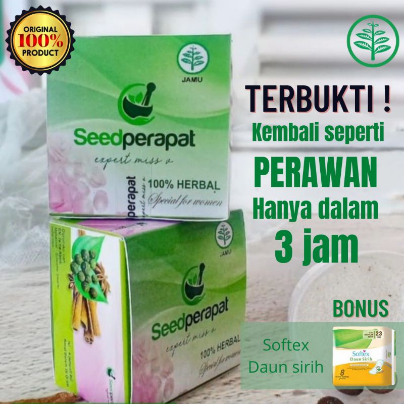 seed perapat Obat herbal perapet miss v kewanitaan jamu manjakani perapat original