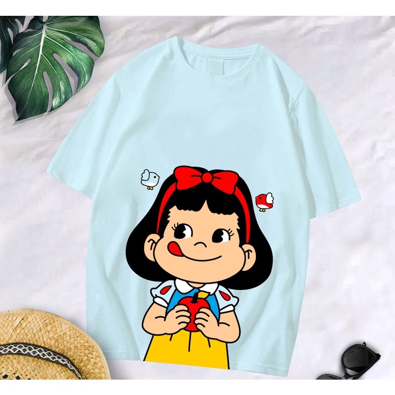 Baju kaos oversize xl tee tshirt cewe wanita dewasa remaja abg motif terbaru-6