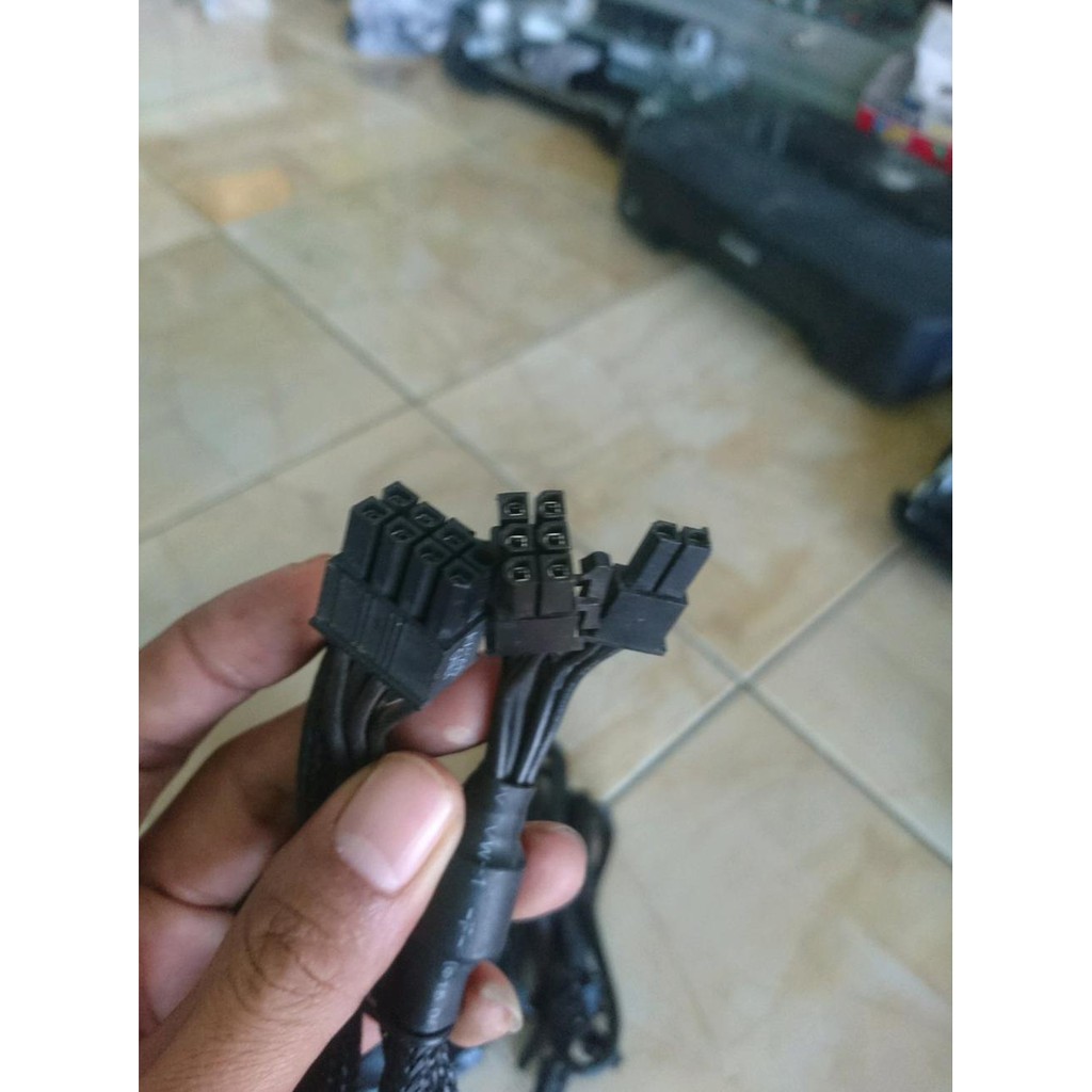 ORIGINAL CORSAIR KABEL MODULLAR MODULAR VGA 8pin to 6pin plus 2  AX1200 ax850  HX bukan untuk