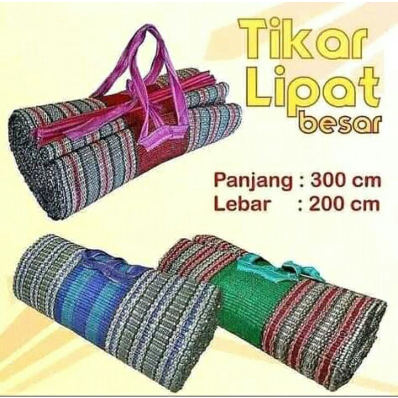 Tikar lipat hajatan/tikar lipat tenun