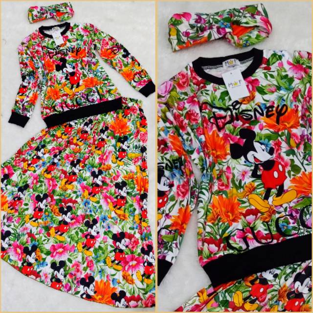 DISNEY MICKEY GUCCI SET FREE BANDANA IMPORT