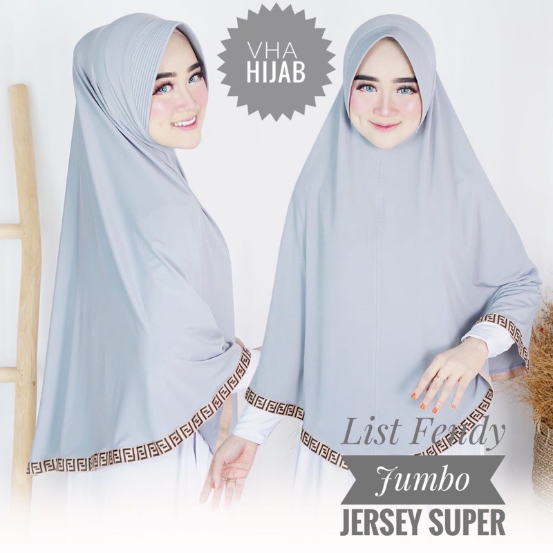 Khimar Fendyy Jumbo Jersey Super