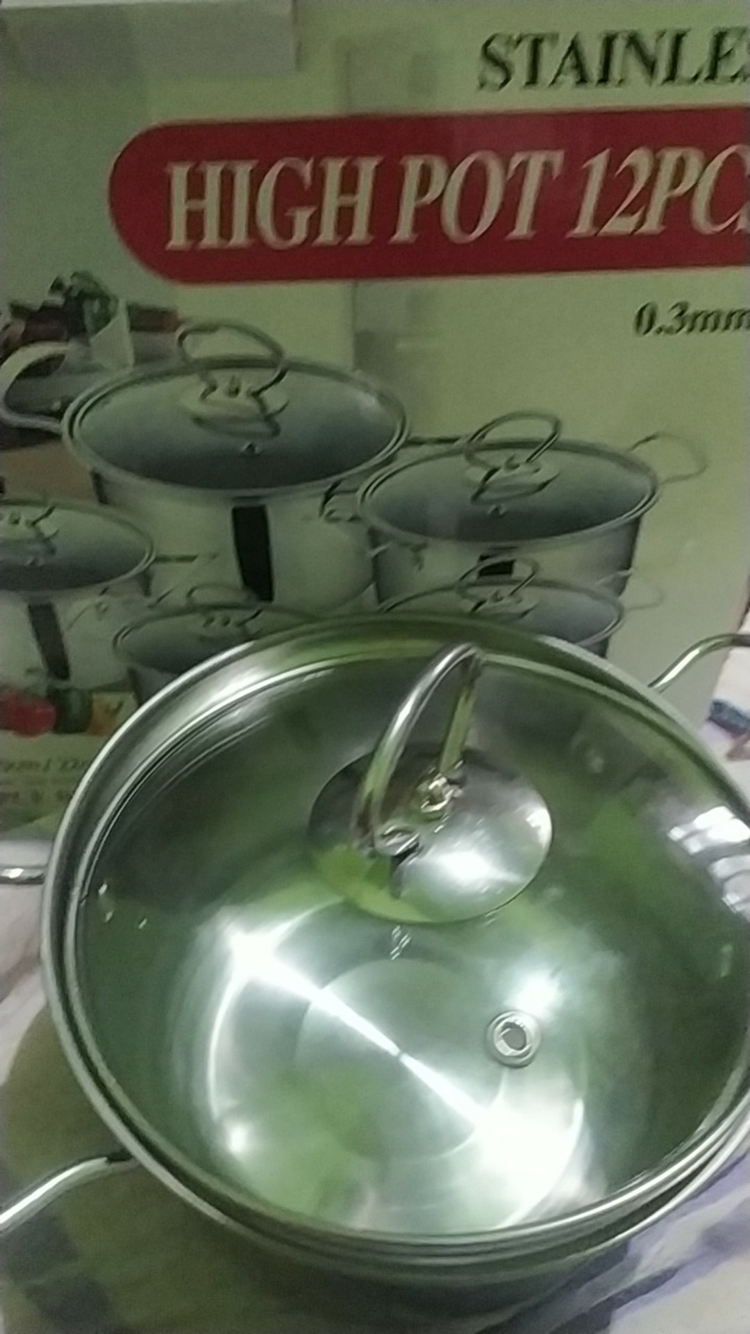 (3kg) Panci Set High Pot Panci Set Stainless