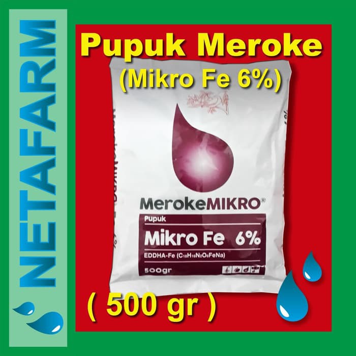 Pupuk Meroke FE EDDHA 6% - 500gr