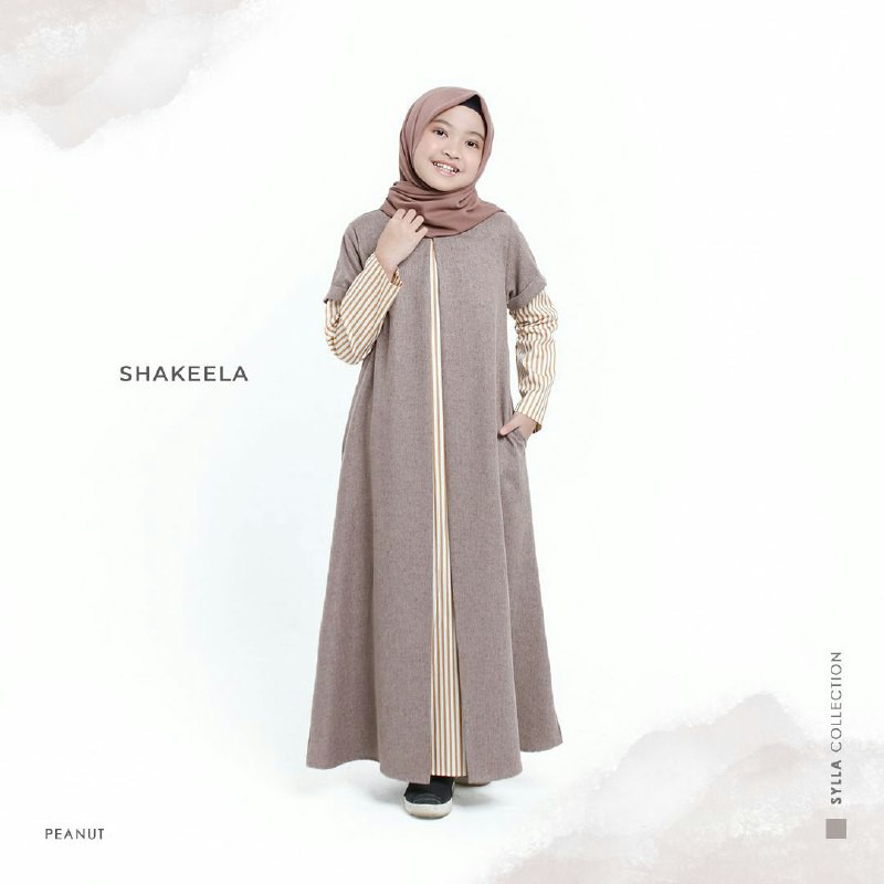 GAMIS SHAKEELA KIDS BY SYLLA | GAMIS ANAK ANAK | FASHION ANAK