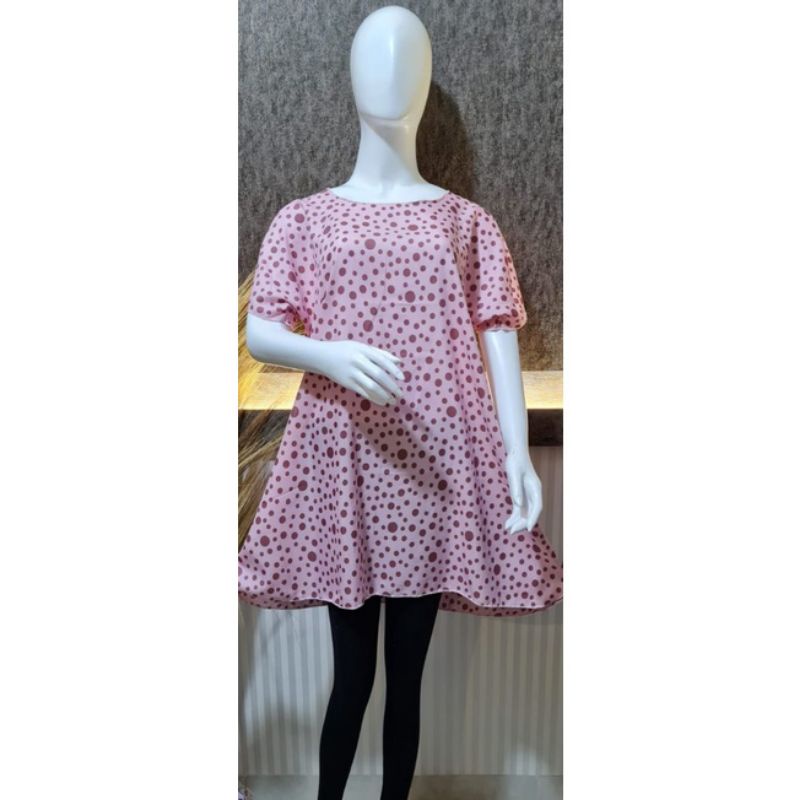 Daster Tunik/Daster Rayon Halus/Pakaian Tidur Wanita