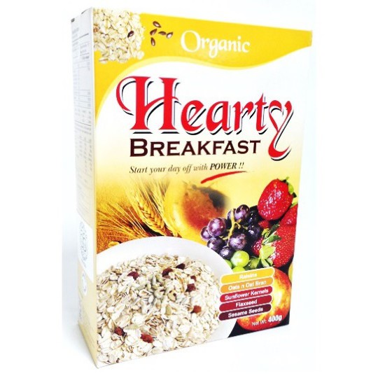

Radiant Organic Hearty Breakfast (400gr)
