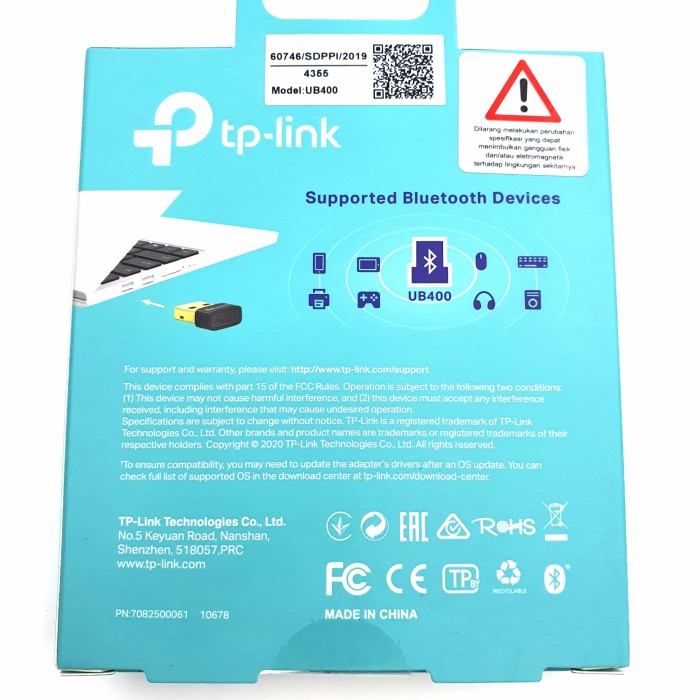 TPLINK UB400 tp-link usb nano bluetooth 4.0 adapter receiver