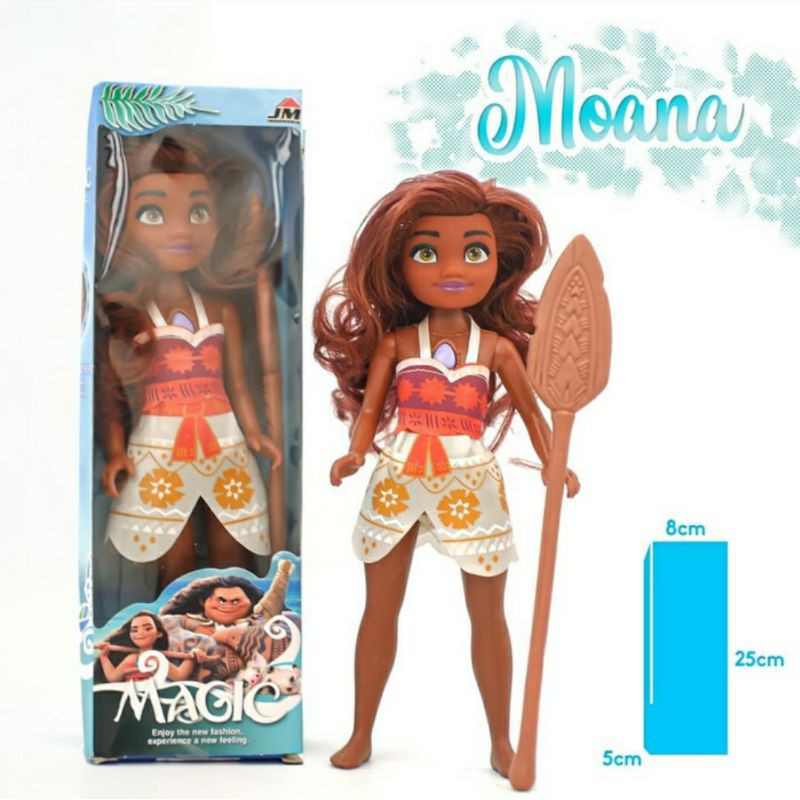 Jual Barbie Moana 23 Cm Boneka Action Figure Disney Ada Musik Dan Lampu ...