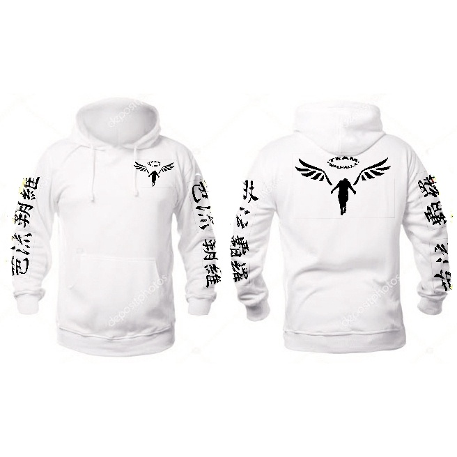 switer valhalla / switer jacket hoodie / switer team walhalla / seweater tokyo revenger bahan tebal