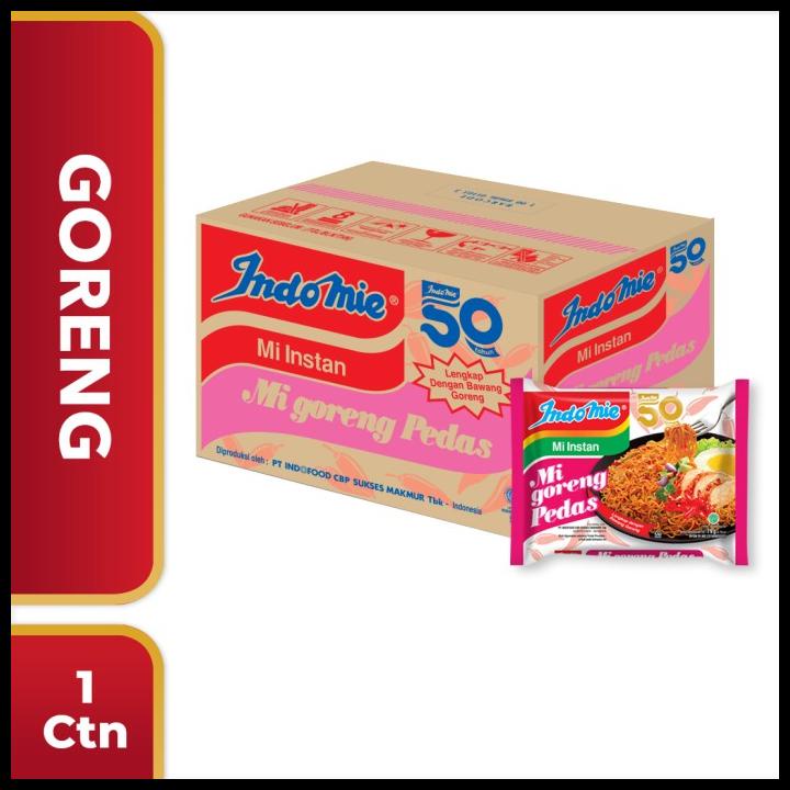 

Terbaru!!! 1 Dus Isi 40 Pcs - Indomie Goreng Pedas