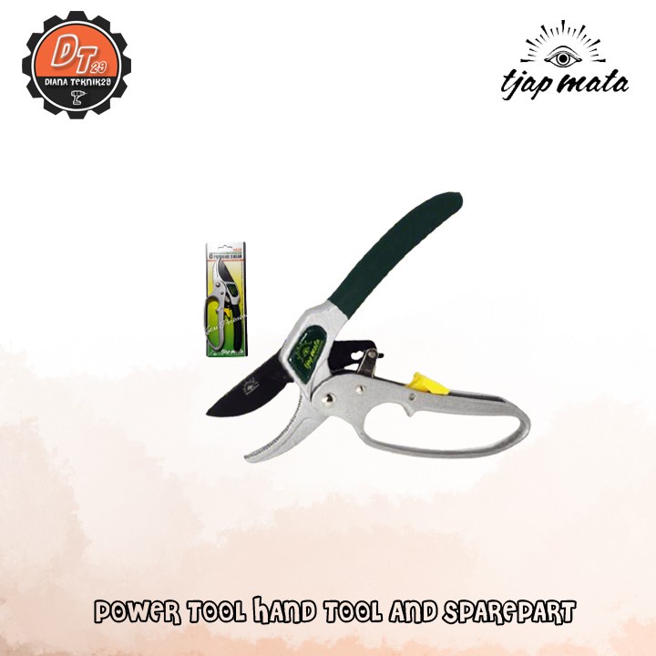 Gunting dahan model rachet Tjap Mata