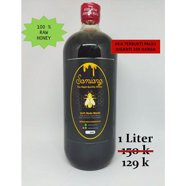

madu murni asli akasia 1 Liter/1.36 kg
