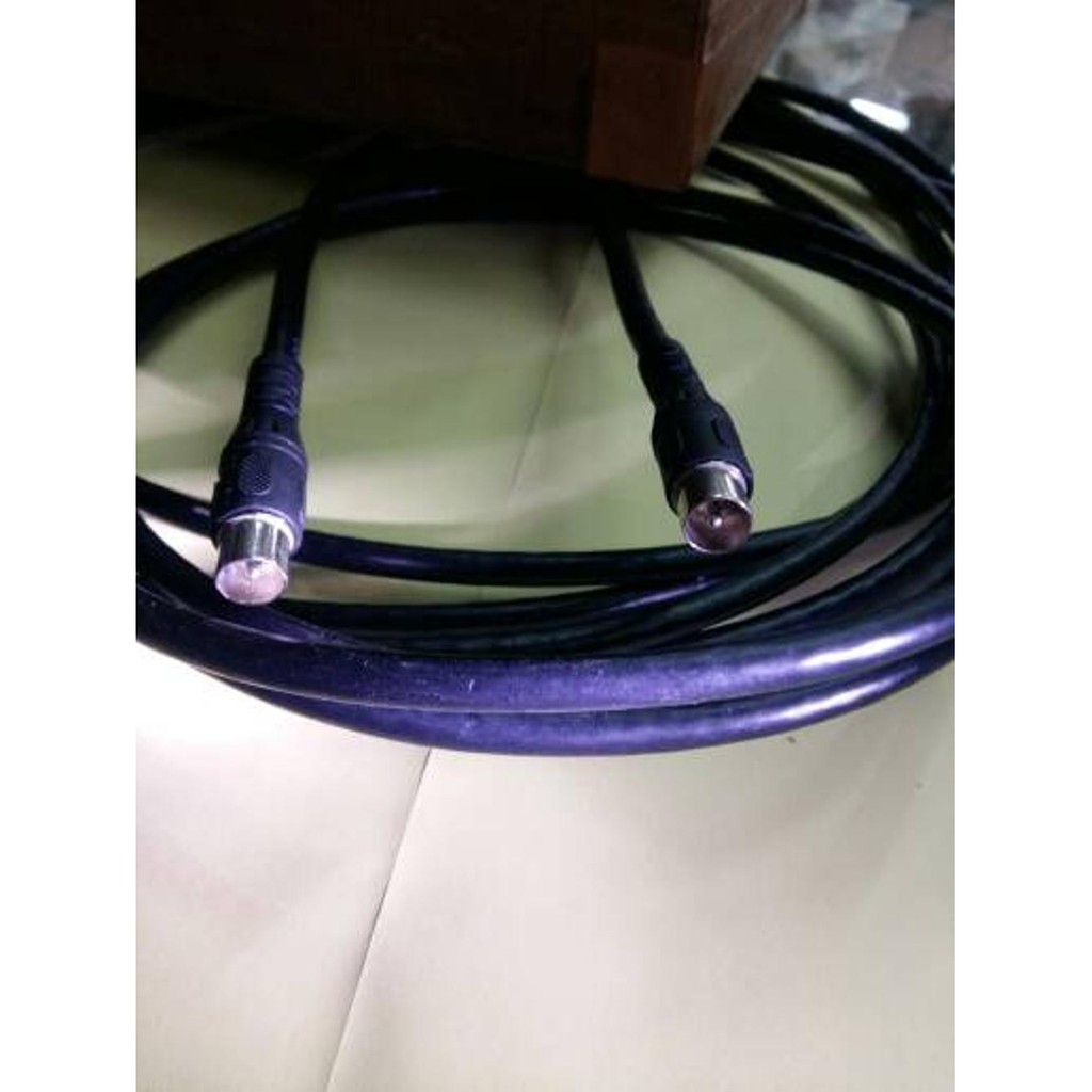 Jack Jek Sambungan Paralel   Kabel Buat Antena TV 10 Meter