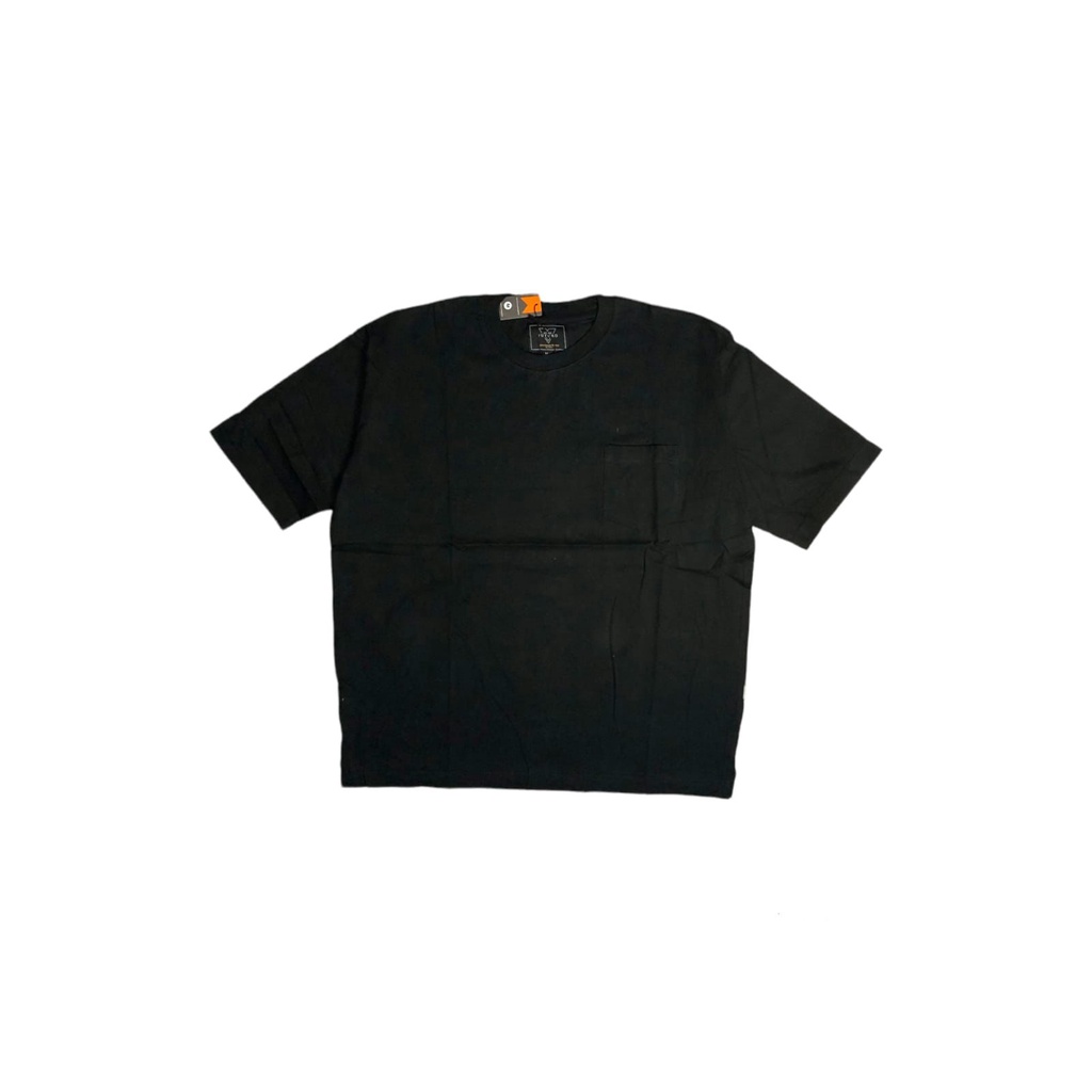 Kaos PolosHitam Oversize Unisex Premium Original