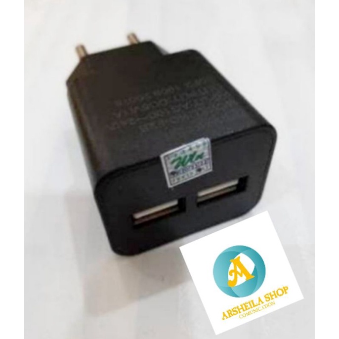 Adaptor charger Ht wln original 2 port usb