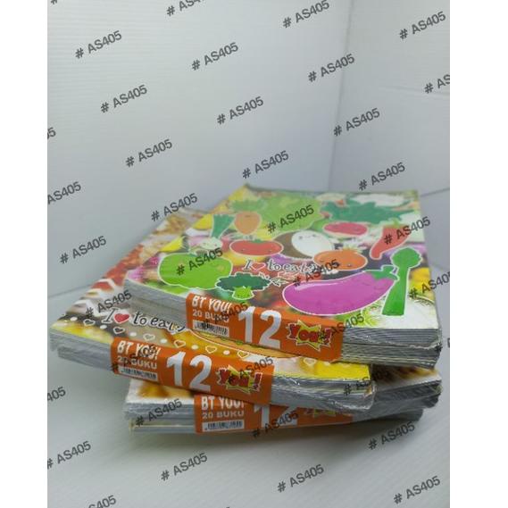 

(B1J2) ★ Buku Tulis You isi 12 lembar PROMO (Produk dari buku Kiky) //Produk@murah