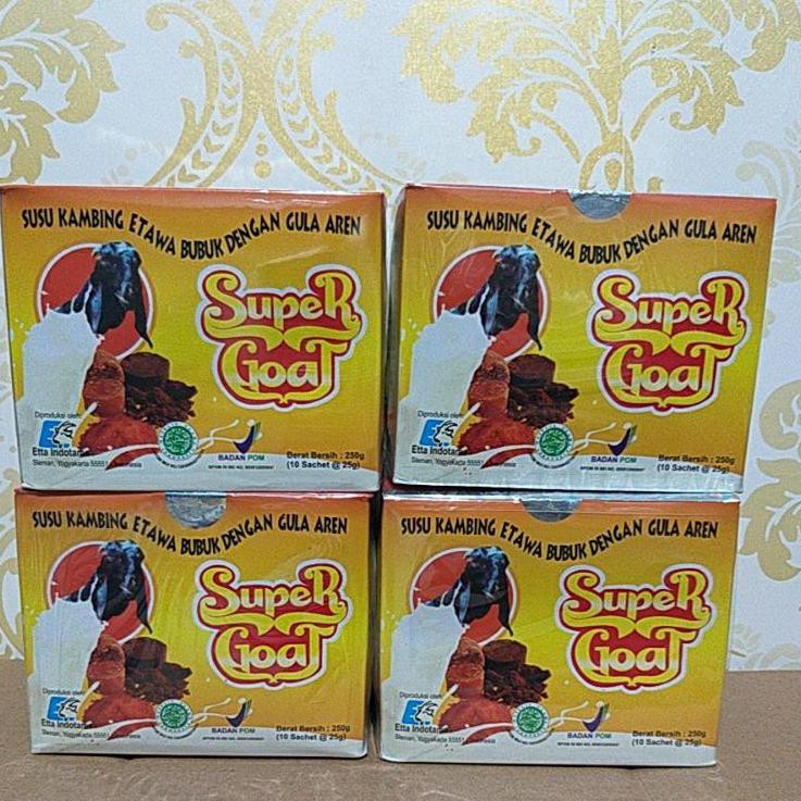 

10.10 Susu kambing Super Goat Gula Aren Beli 1 box gratis 5shaset