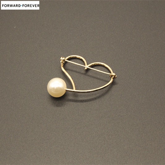 All-match fashionable pearl ring brooch     M40212