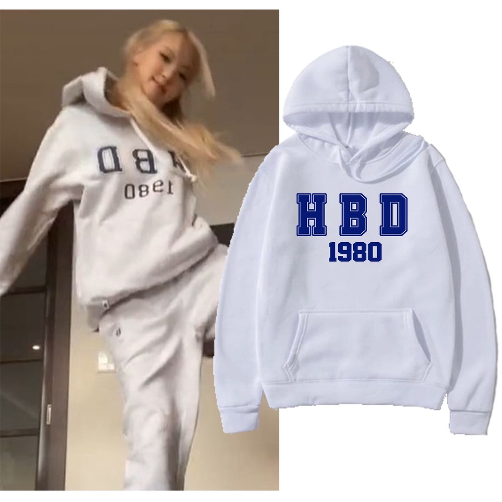 Jaket hoodie kpop Korea Just hbd DTF print