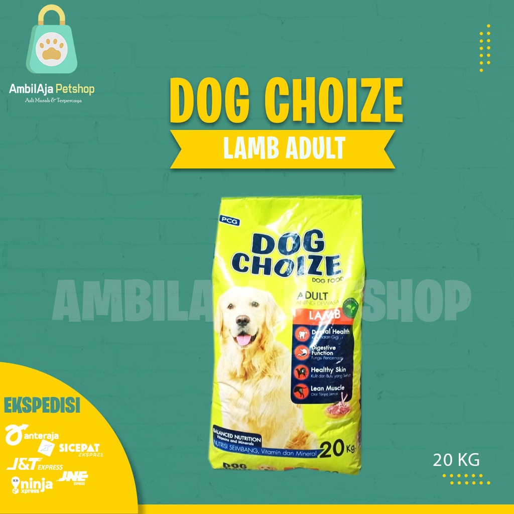 Dog Choize 20 kg All Varian / GRAB GOSEND