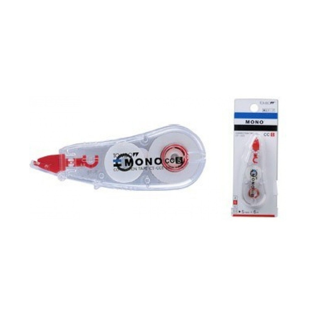 

Tombow Correction Tape 5mm x 6m Red CT-CC5