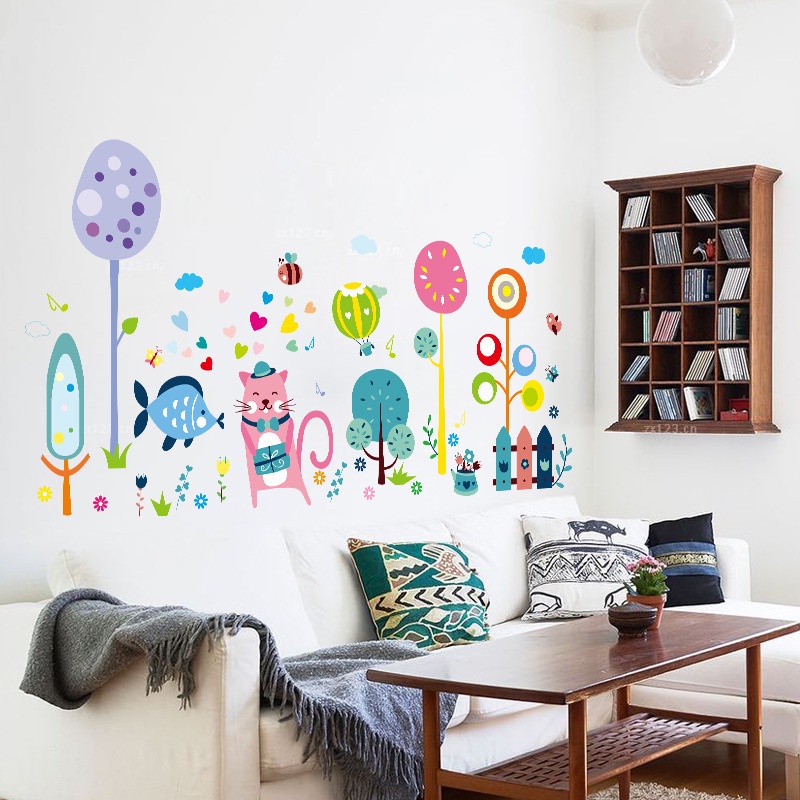 Reliza Wall Sticker Kartun Anak LDR99234 Stiker Dinding